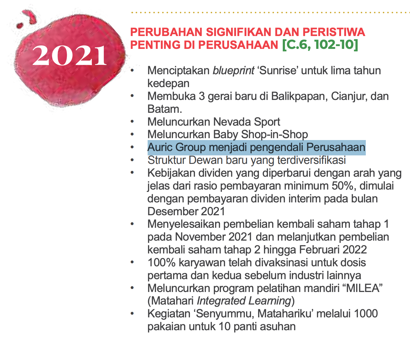 Rasio pembayaran dividen minimum 50%