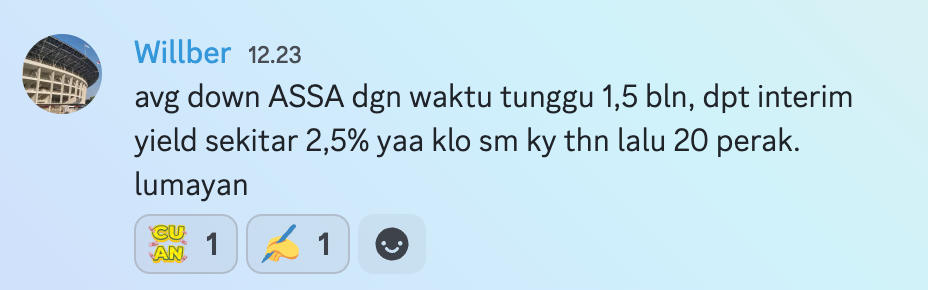 Sudut pandang yang menarik dari Willber